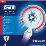 la brosse à dent électrique oral b 6000 dans sa boîte