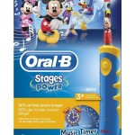Oral-B Brosse à dents électrique pour enfant avec Mickey de Disney