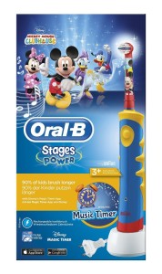 Oral-B Brosse à dents électrique pour enfant avec Mickey de Disney