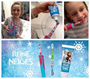 brosse a dent reine des neiges